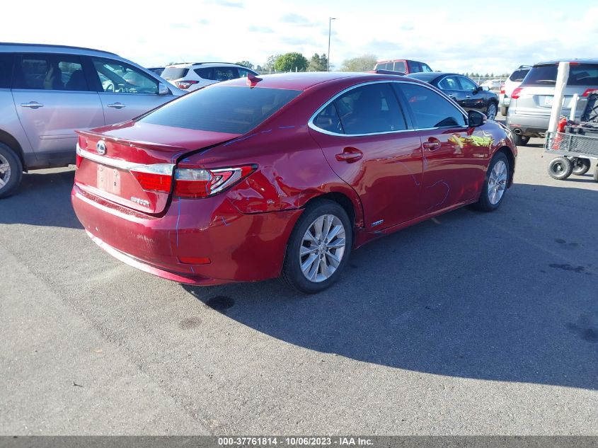 2014 LEXUS ES 300H HYBRID JTHBW1GG5E2053500