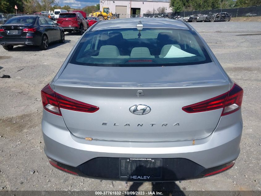 2020 HYUNDAI ELANTRA SEL - KMHD84LF2LU080136