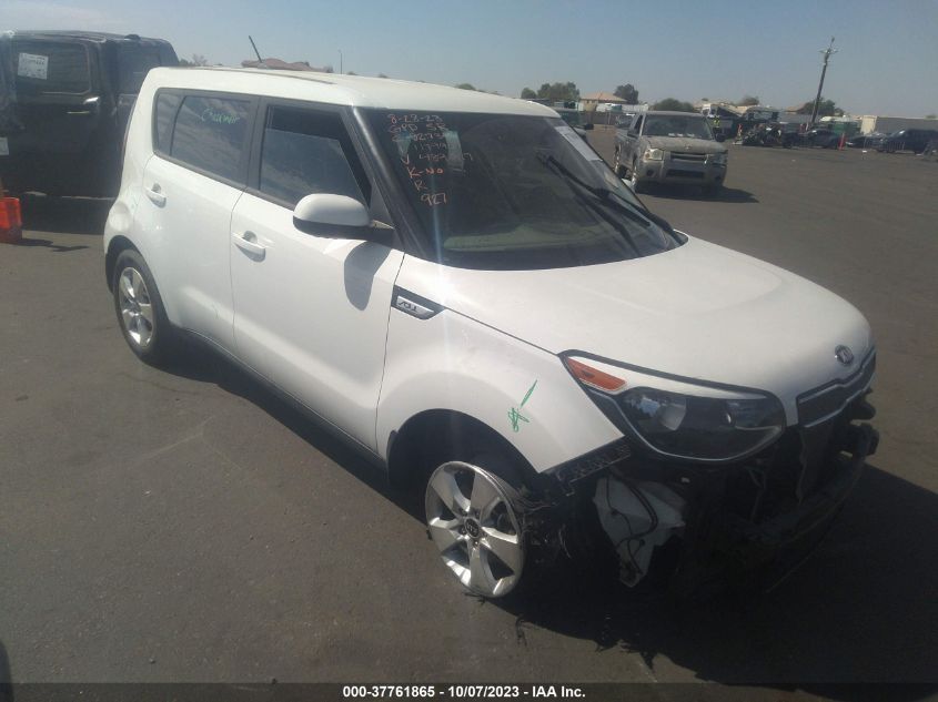 2017 KIA SOUL BASE - KNDJN2A21H7489917