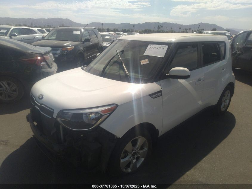 2017 KIA SOUL BASE - KNDJN2A21H7489917
