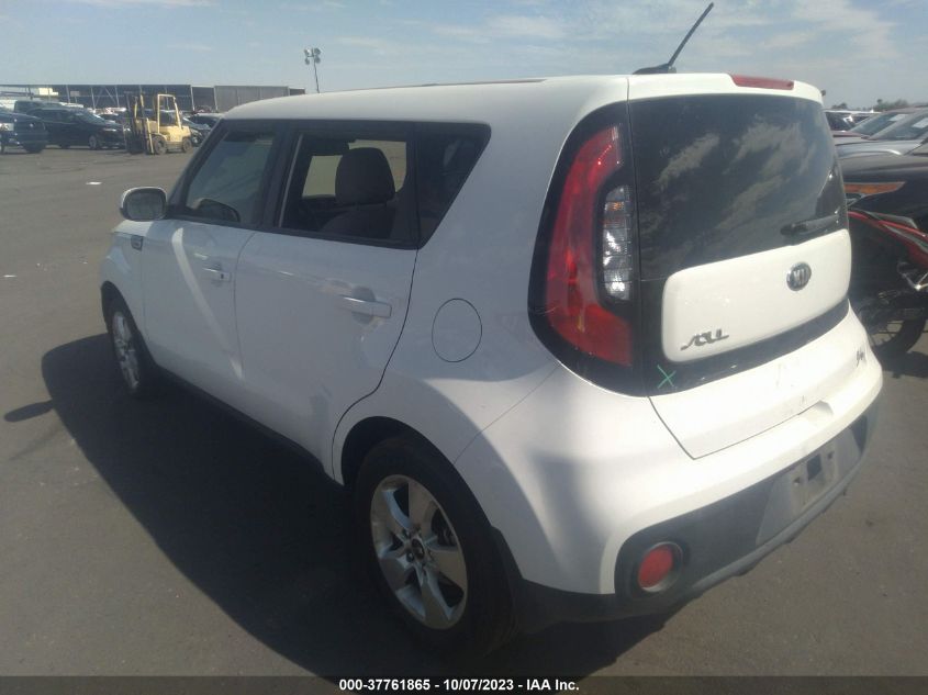 2017 KIA SOUL BASE - KNDJN2A21H7489917