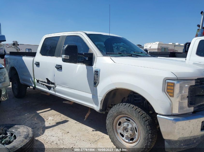 2018 FORD SUPER DUTY F-250 SRW XL/XLT/LARIAT - 1FT7W2B67JEC07709