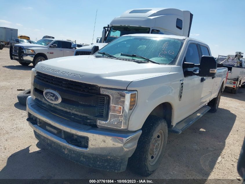 2018 FORD SUPER DUTY F-250 SRW XL/XLT/LARIAT - 1FT7W2B67JEC07709