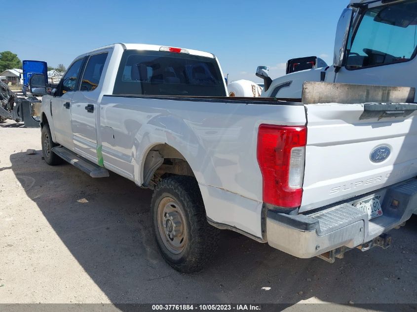 2018 FORD SUPER DUTY F-250 SRW XL/XLT/LARIAT - 1FT7W2B67JEC07709