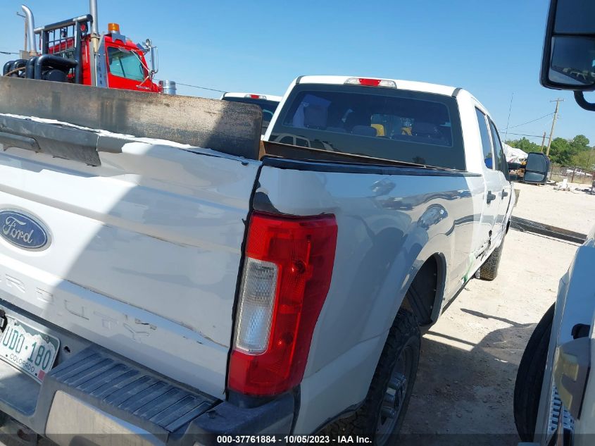 2018 FORD SUPER DUTY F-250 SRW XL/XLT/LARIAT - 1FT7W2B67JEC07709