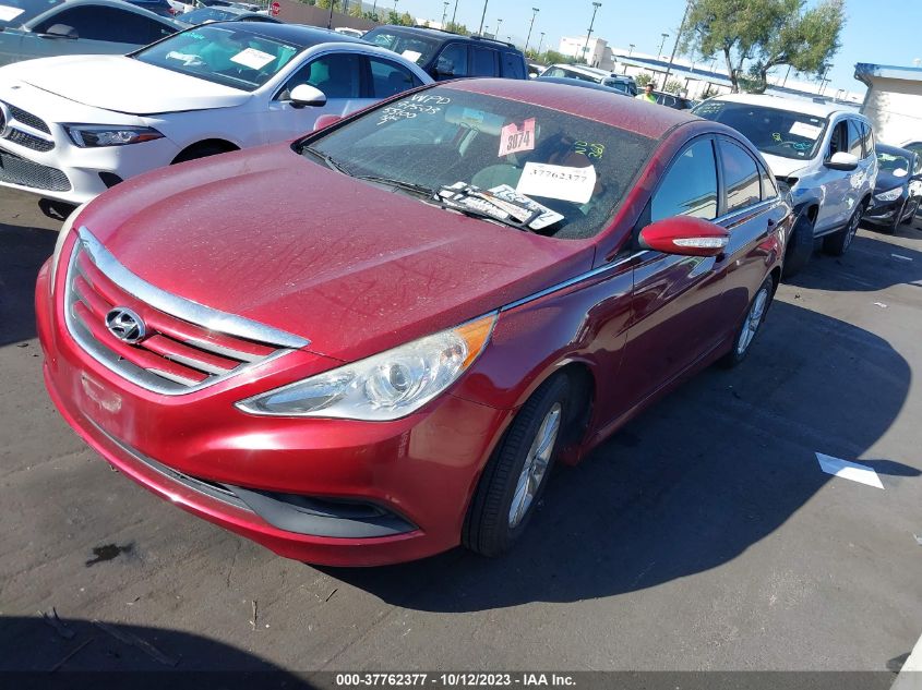 2014 HYUNDAI SONATA GLS - 5NPEB4AC4EH818308