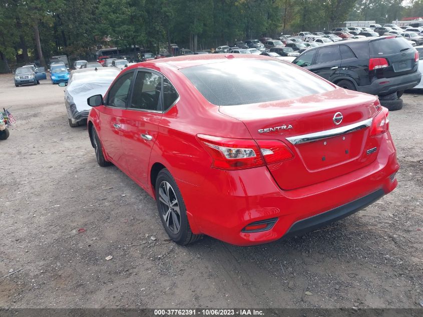 2019 NISSAN SENTRA S/SV/SR/SL - 3N1AB7AP1KY254671