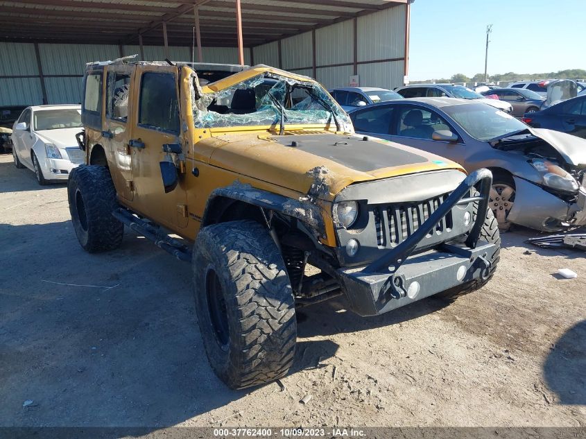 2014 JEEP WRANGLER UNLIMITED SPORT - 1C4BJWDG5EL288653
