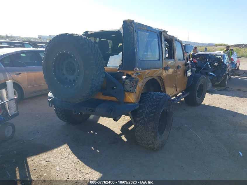 2014 JEEP WRANGLER UNLIMITED SPORT - 1C4BJWDG5EL288653