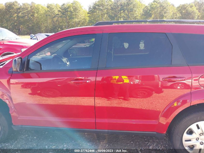 2017 DODGE JOURNEY SE - 3C4PDCAB7HT602574