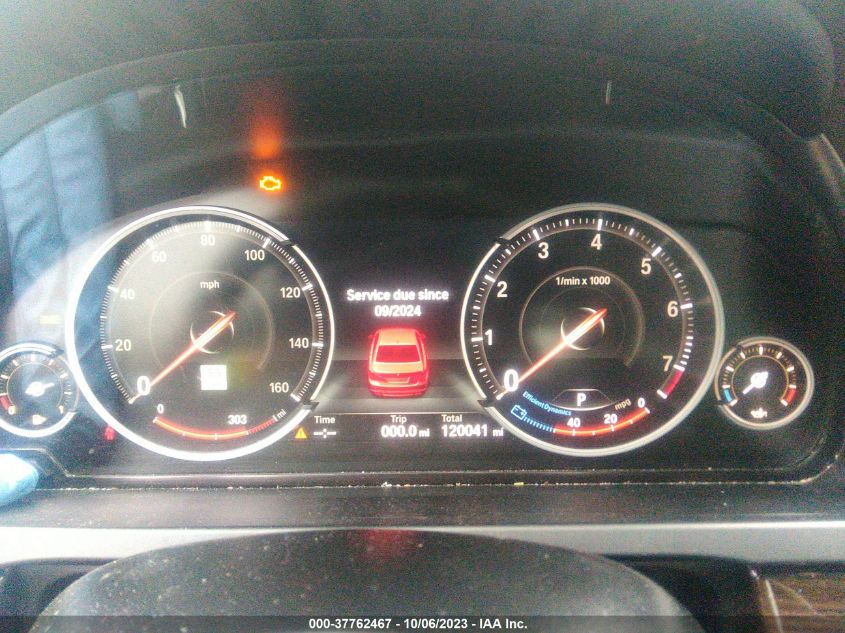 2015 BMW 7 SERIES 750LI XDRIVE - WBAYF8C58FD654296