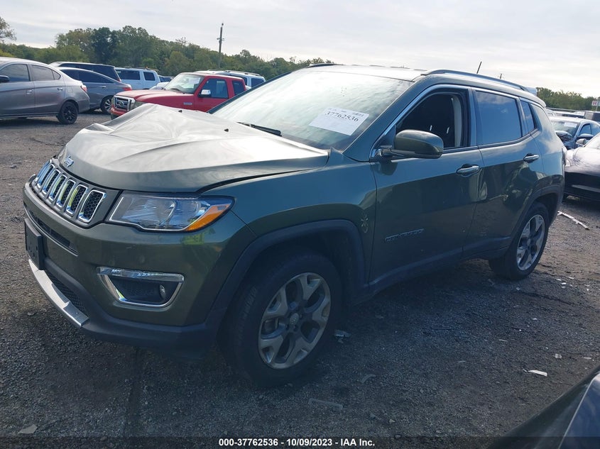 VIN 3C4NJDCBXMT527480 2021 JEEP COMPASS LIMITED
