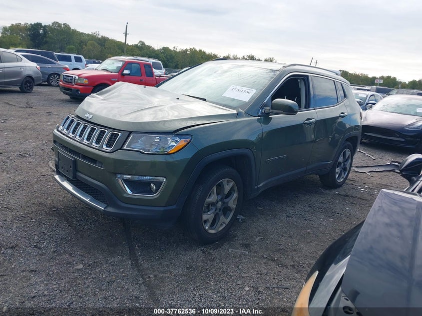 VIN 3C4NJDCBXMT527480 2021 JEEP COMPASS LIMITED
