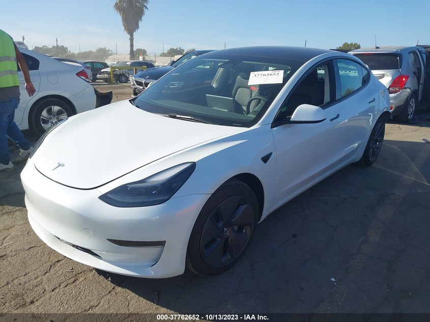 2023 TESLA MODEL 3 MOTOR AC PERMANENT M(VIN: 5YJ3E1EA7PF488168