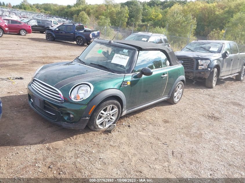 2014 MINI COOPER CONVERTIBLE WMWZN3C59ET569935