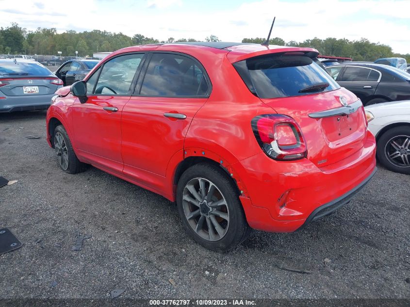 2022 FIAT 500X SPORT - ZFBNF3C13NP951885