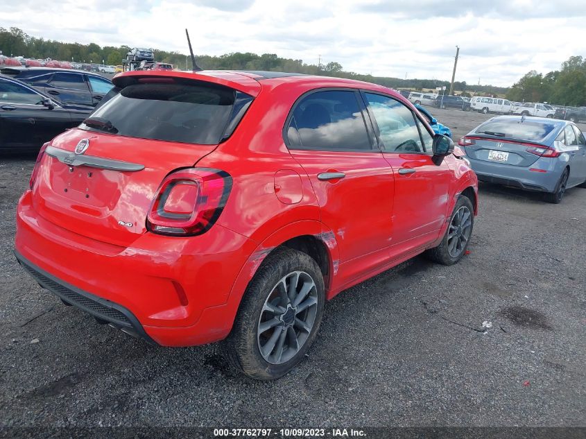 2022 FIAT 500X SPORT - ZFBNF3C13NP951885