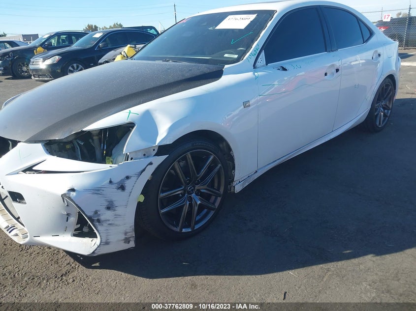 VIN JTHBA1D26K5086460 2019 LEXUS IS IS 300