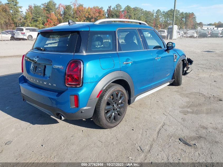 2022 MINI COUNTRYMAN COOPER S WMZ83BR03N3N82951