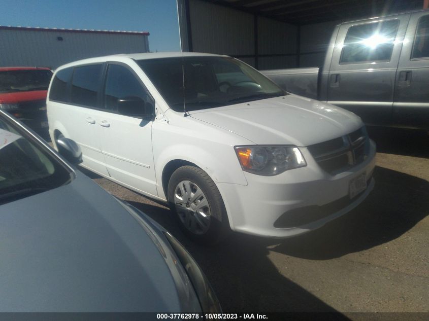 2016 DODGE GRAND CARAVAN SE - 2C4RDGBG8GR130333