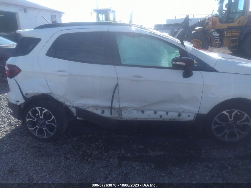 VIN MAJ6S3JL8KC254545 2019 FORD ECOSPORT SES