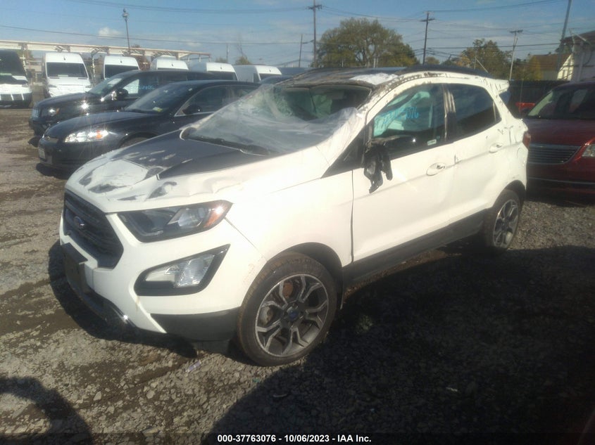 VIN MAJ6S3JL8KC254545 2019 FORD ECOSPORT SES