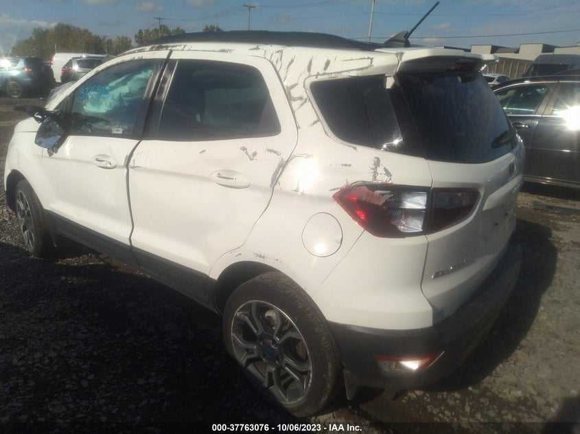 VIN MAJ6S3JL8KC254545 2019 FORD ECOSPORT SES