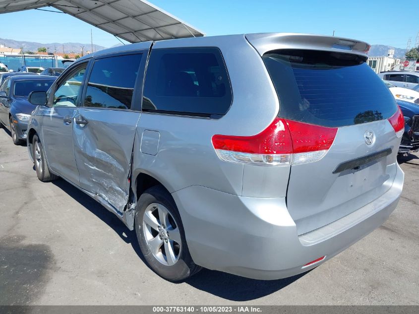 2013 TOYOTA SIENNA L - 5TDZK3DC1DS290159