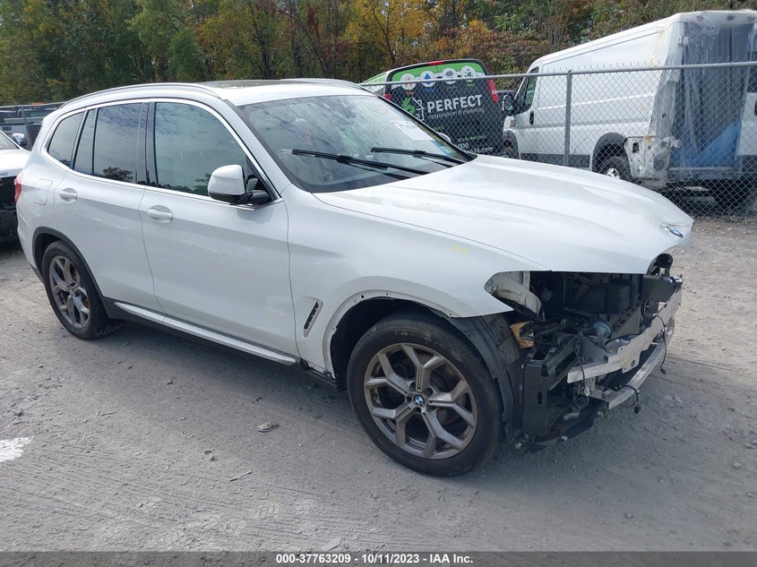 VIN 5UXTY5C06M9F13514 2021 BMW X3 XDRIVE30I