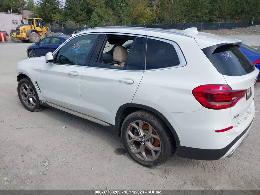 VIN 5UXTY5C06M9F13514 2021 BMW X3 XDRIVE30I