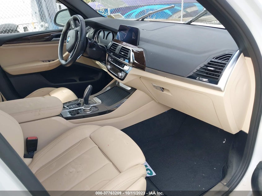 VIN 5UXTY5C06M9F13514 2021 BMW X3 XDRIVE30I