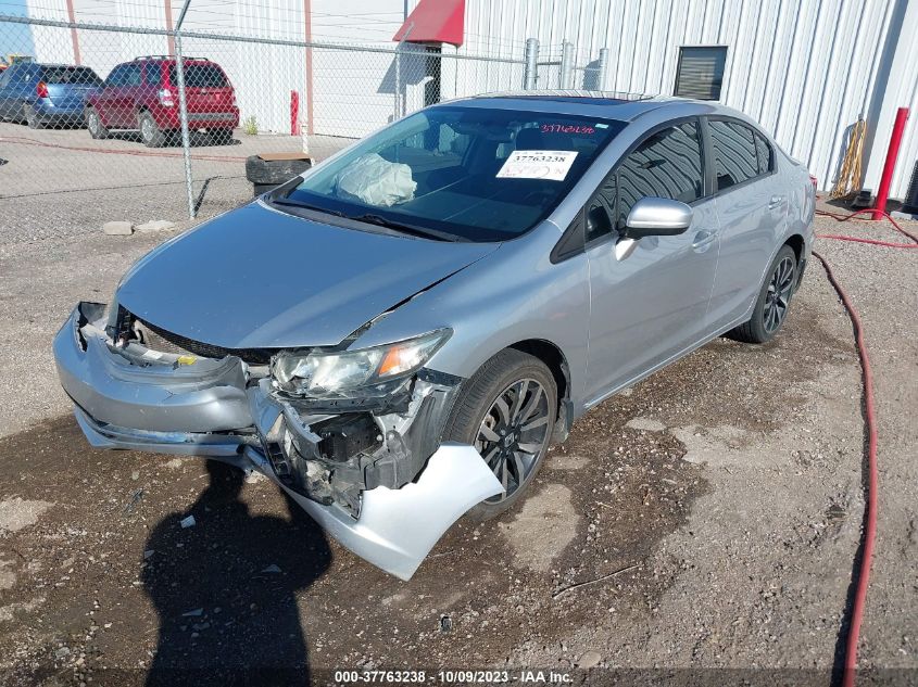 2015 HONDA CIVIC SEDAN EX-L - 2HGFB2F96FH527665