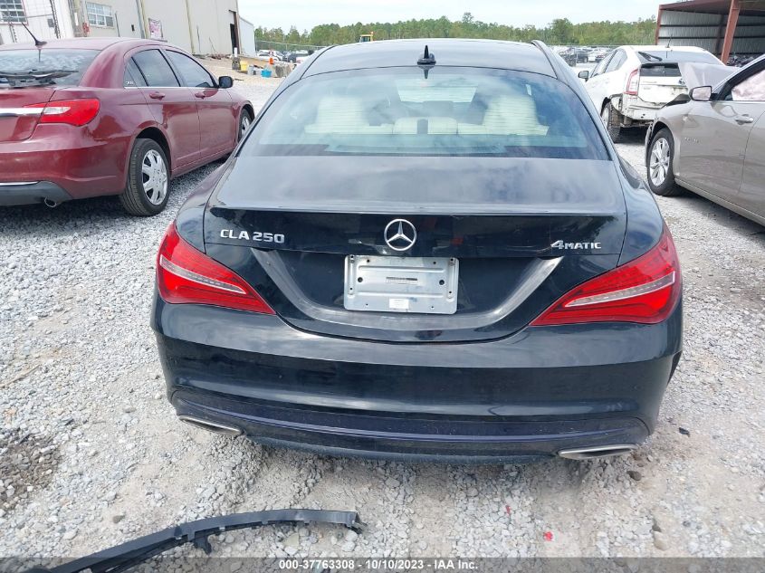 2018 MERCEDES-BENZ CLA CLA 250 - WDDSJ4GB4JN516196