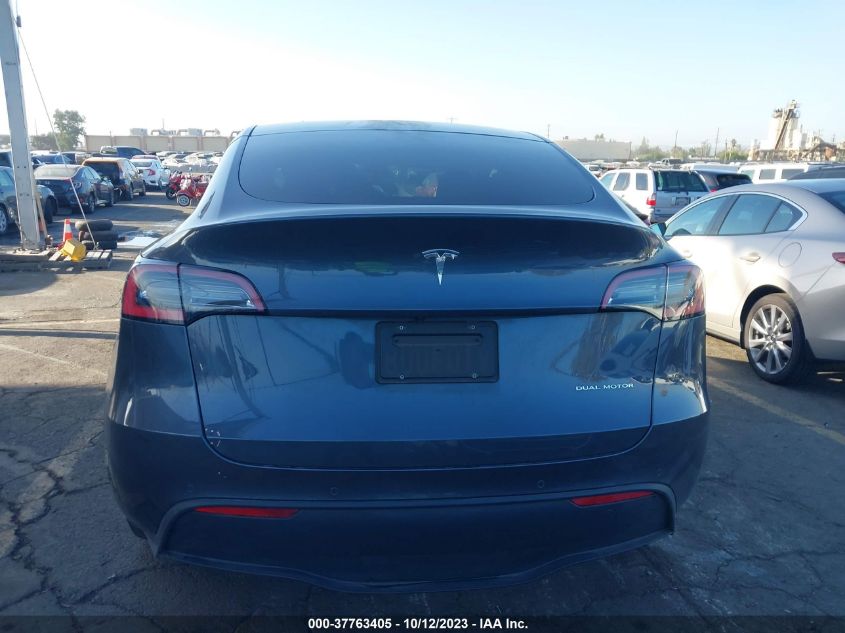 2021 TESLA MODEL Y LONG RANGE - 5YJYGDEE7MF112277