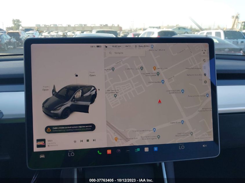 2021 TESLA MODEL Y LONG RANGE - 5YJYGDEE7MF112277