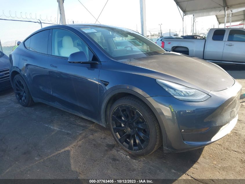 2021 TESLA MODEL Y LONG RANGE - 5YJYGDEE7MF112277