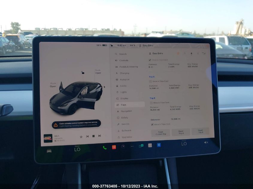 2021 TESLA MODEL Y LONG RANGE - 5YJYGDEE7MF112277