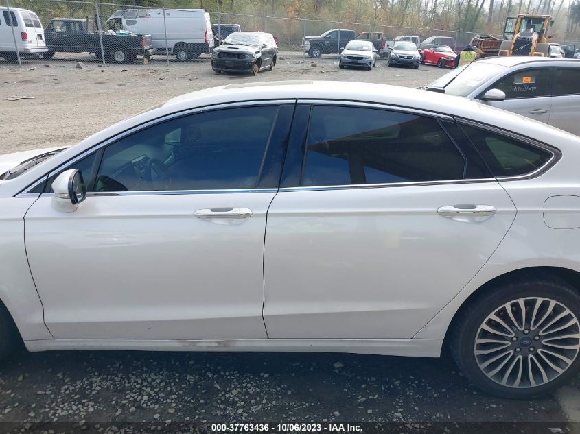 2017 FORD FUSION SE - 3FA6P0H97HR250040