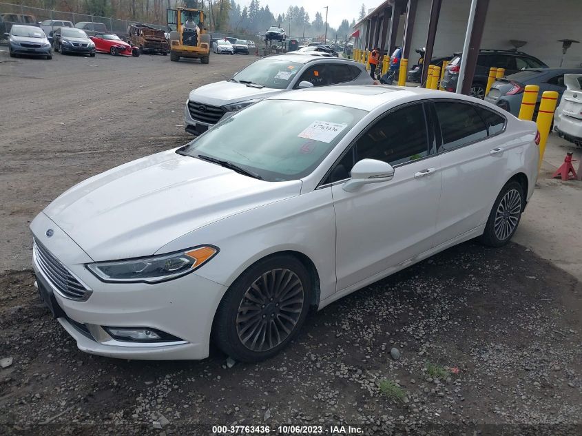 2017 FORD FUSION SE - 3FA6P0H97HR250040