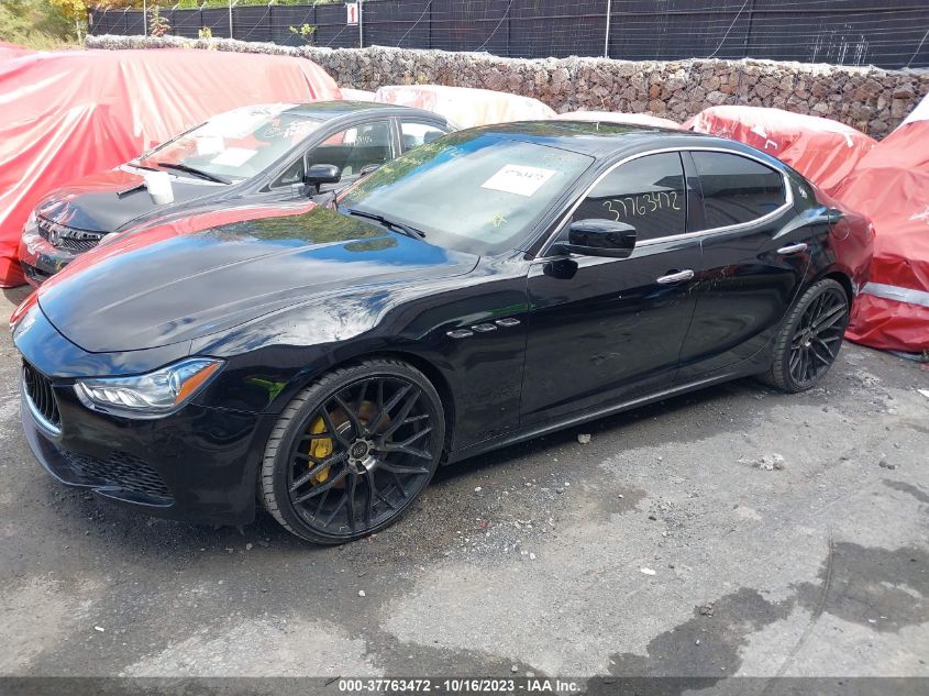 2016 MASERATI GHIBLI ZAM57XSA7G1175698