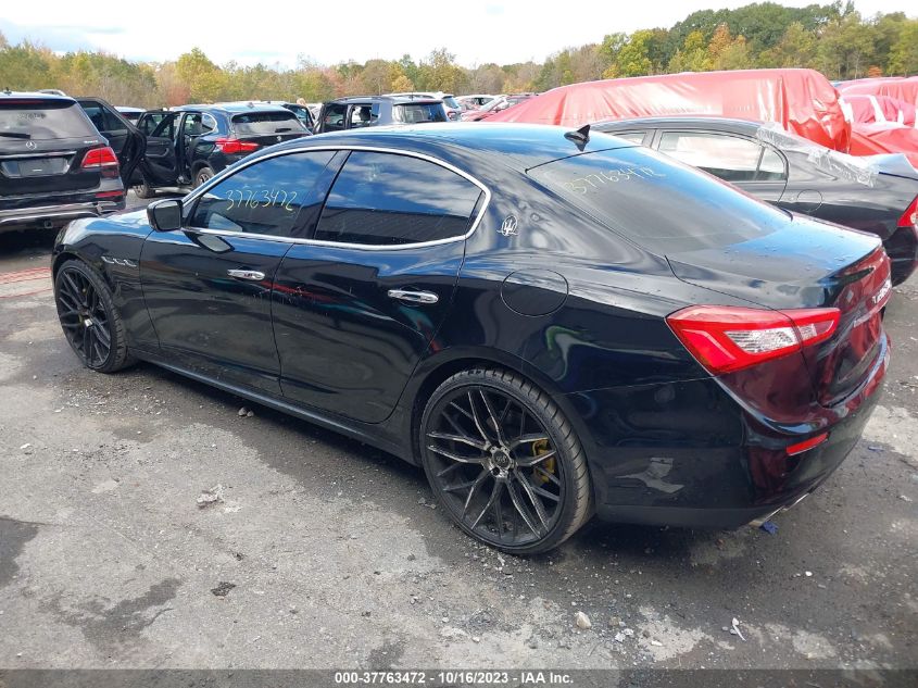 2016 MASERATI GHIBLI ZAM57XSA7G1175698