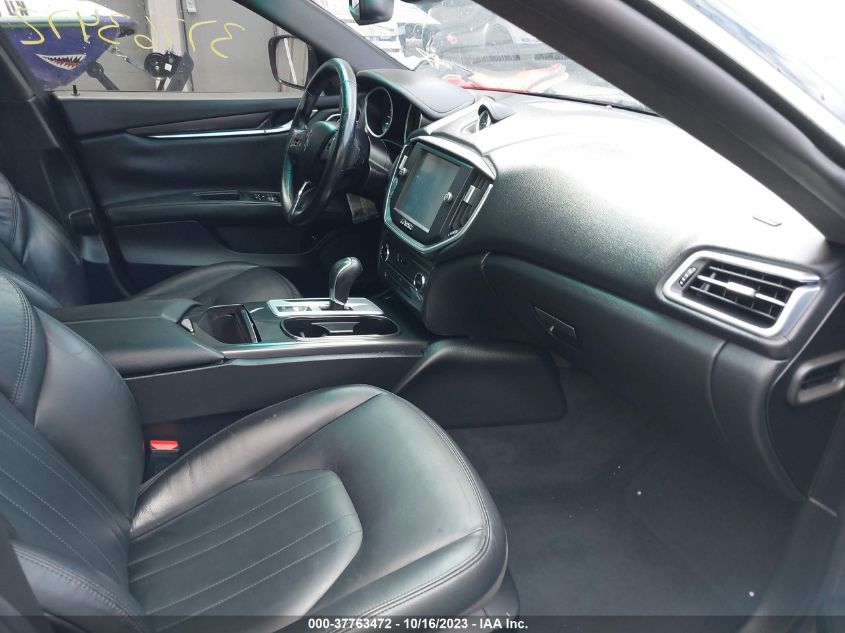 2016 MASERATI GHIBLI ZAM57XSA7G1175698