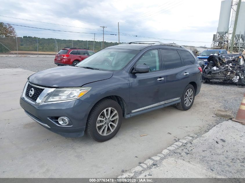 2013 NISSAN PATHFINDER SL - 5N1AR2MN5DC685642