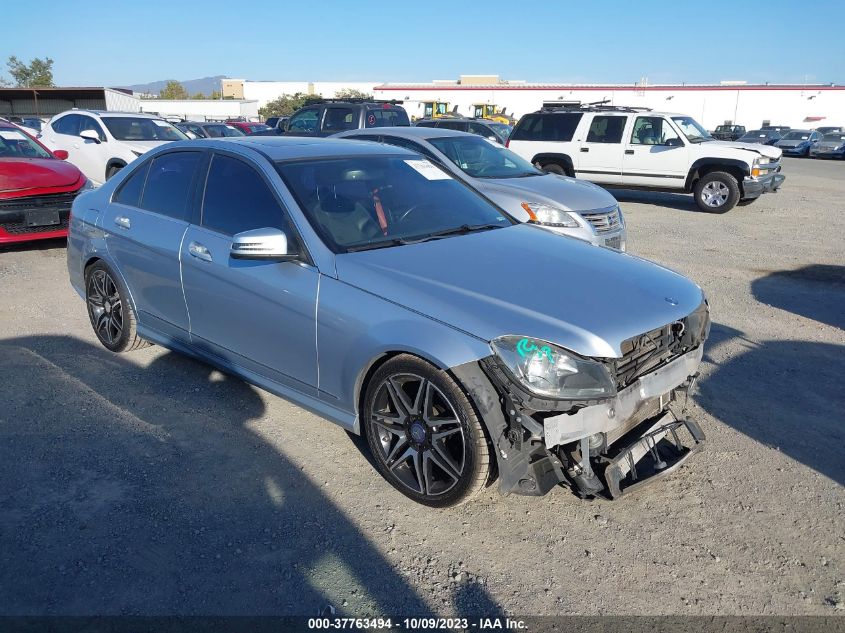 2013 MERCEDES-BENZ C-CLASS C 250 - WDDGF4HB2DA791180