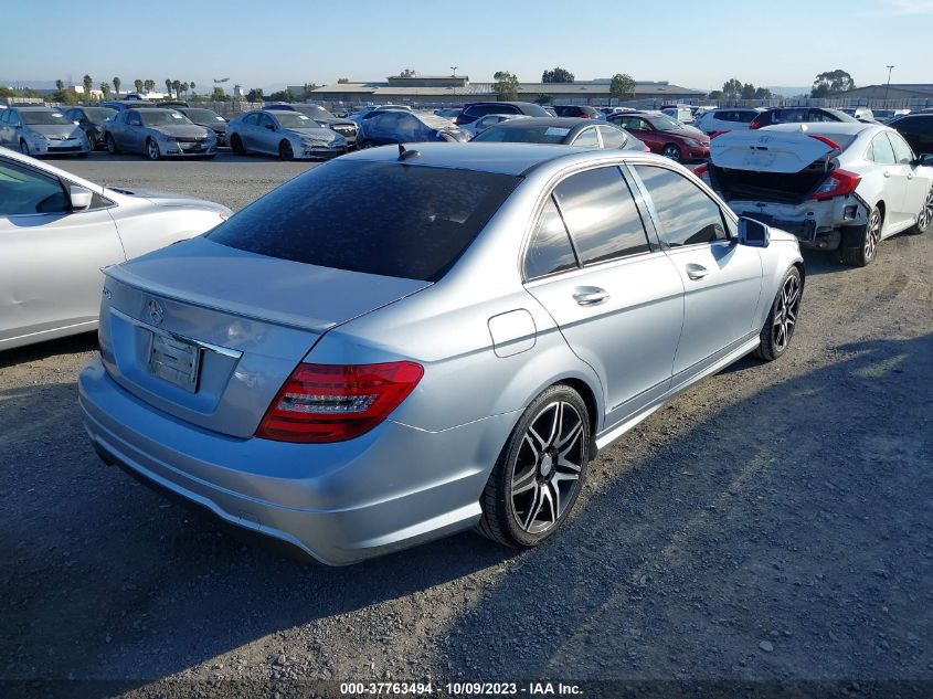 2013 MERCEDES-BENZ C-CLASS C 250 - WDDGF4HB2DA791180