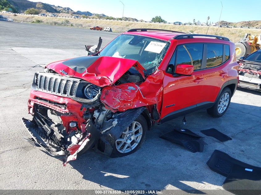 VIN ZACNJDB19MPM08302 2021 JEEP RENEGADE LATITUDE