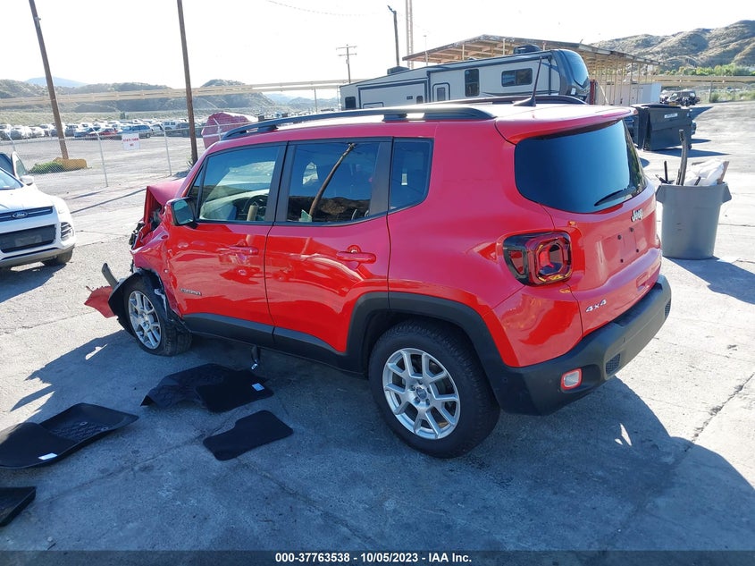 VIN ZACNJDB19MPM08302 2021 JEEP RENEGADE LATITUDE