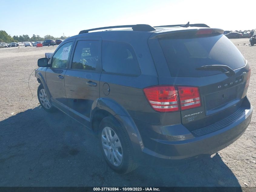 2016 DODGE JOURNEY SE - 3C4PDCAB4GT103777