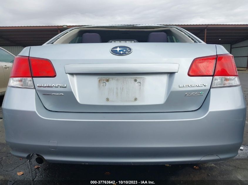 2013 SUBARU LEGACY 2.5I - 4S3BMBA60D3036464