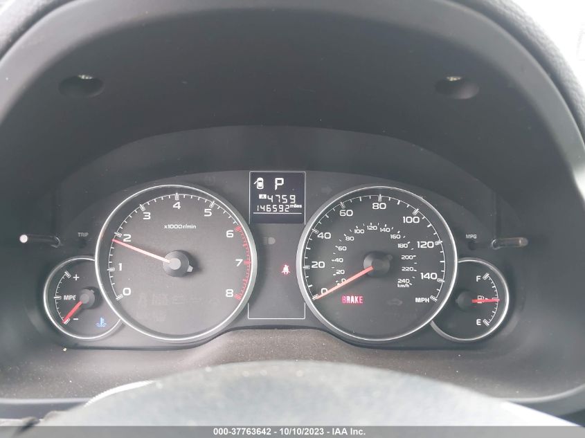 2013 SUBARU LEGACY 2.5I - 4S3BMBA60D3036464